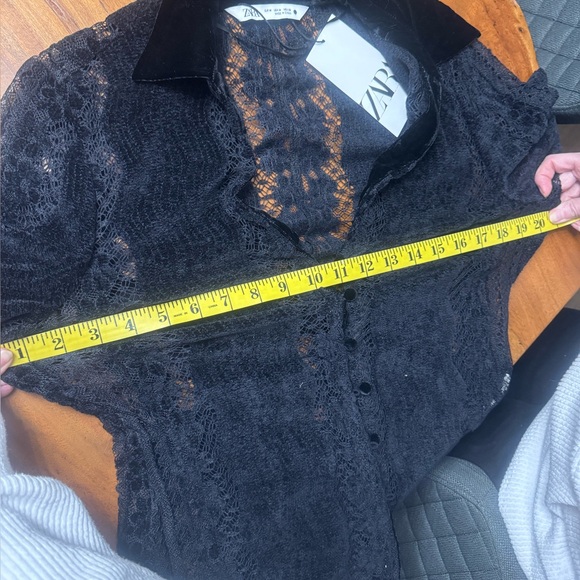 Zara velvet top - Picture 8 of 8